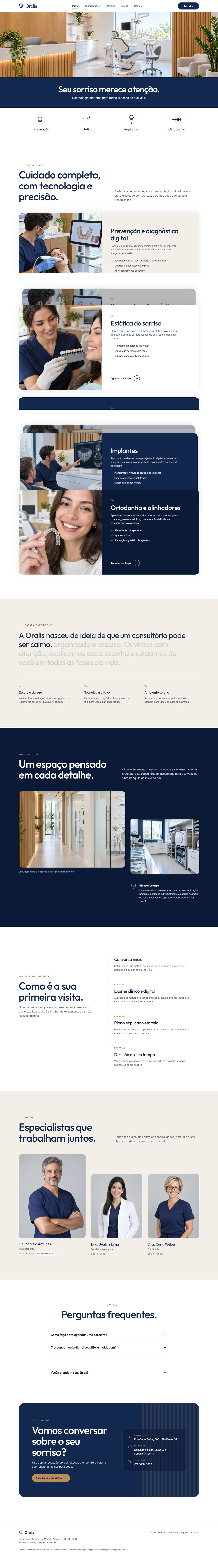 Conceito Consultório contemporâneo, versão para computador